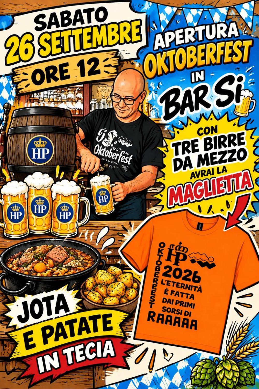 Volantino Oktoberfest BAR SÌ